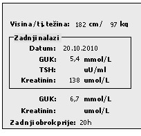 Ispis PET/CT upitnika